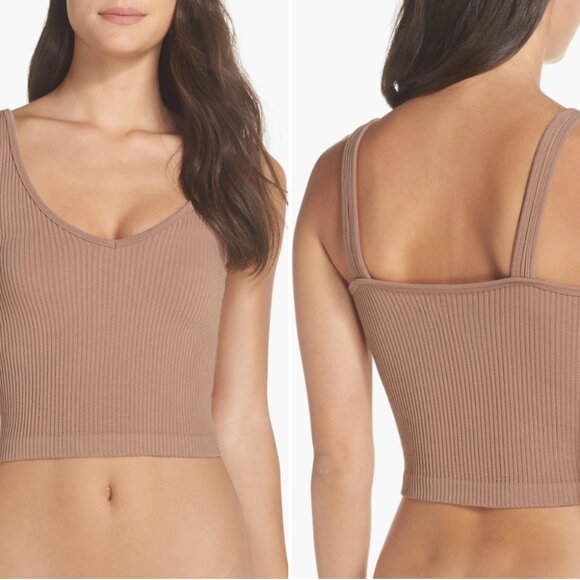 Free People Ribbed Crop Tank Cami - Picture 3 of 3